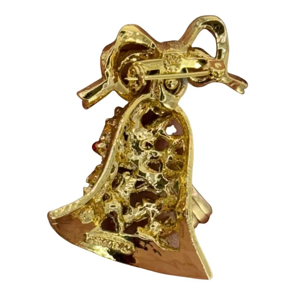 Gerry Holiday Bell Brooch‎